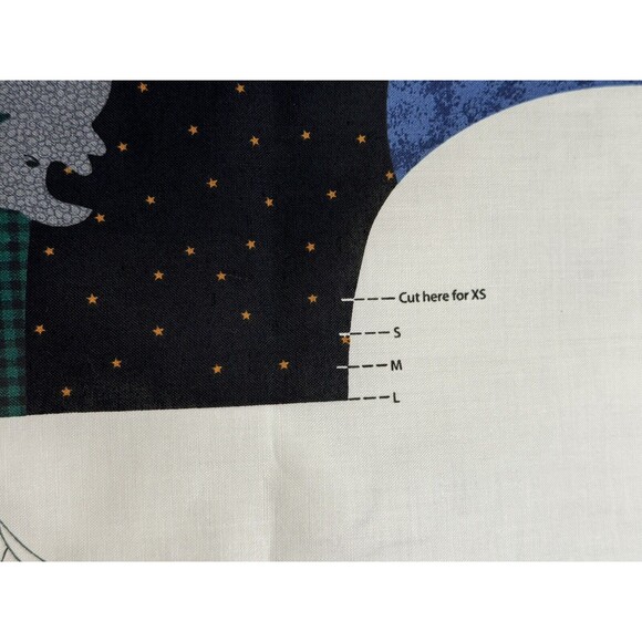 Noah’s Ark Christian Kids Vest Cut Sew Panel Sz  XS6, S8, M10, L12 Dreamspinners - Picture 10 of 10